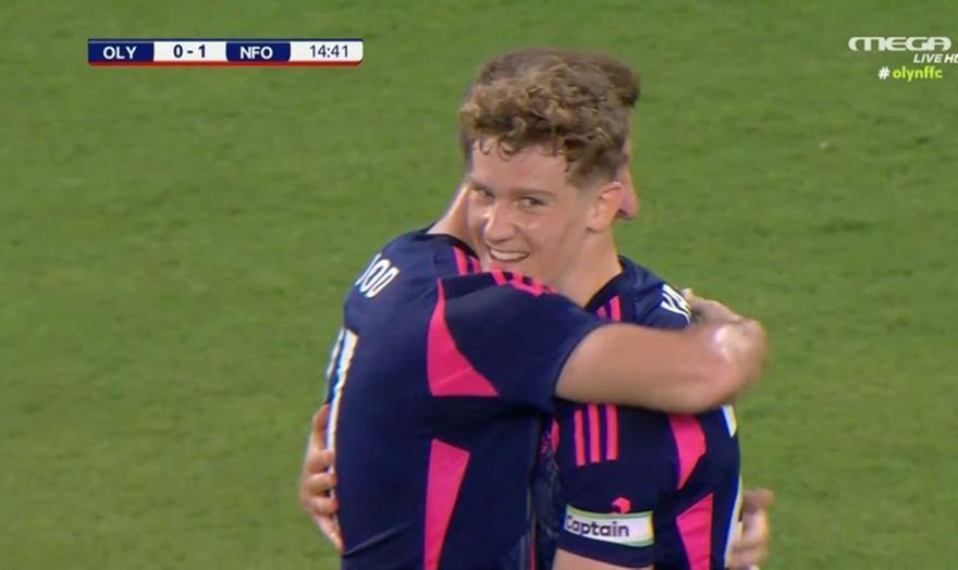 Ολυμπιακός-Νότιγχαμ Φόρεστ: Το 1-0 του Γέιτς