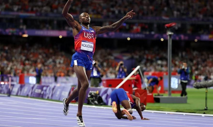 Χρυσός στα 110 μέτρα με εμπόδια στο Παρίσι ο Χόλογουεϊ