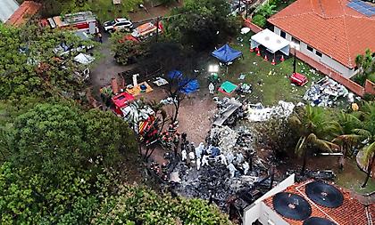 Σάο Πάολο: Ξεκίνησε η ανάσυρση και ταυτοποίηση των πτωμάτων από το αεροσκάφος που συνετρίβη