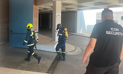 Εκκενώθηκε το κλειστό της Νέας Αλικαρνασσού που φιλοξενεί το EuroBasket U16 - Πυροσβεστική και ΕΚΑΒ στο σημείο