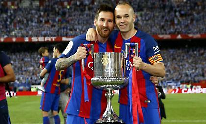 Ύμνοι Ινιέστα για Μέσι: «Πρέπει όλοι να παραδεχτούν ότι είναι ο κορυφαίος όλων των εποχών»