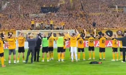 Πανικός από χιλιάδες οπαδούς της Ντινάμο Δρέσδης μετά την πρόκριση επί της Φορτούνα Ντίσελντορφ!