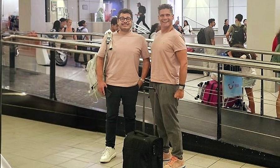 Κωνσταντάρας-Ουγγαρέζος: Έκαναν hi 5 με τον Justin Timberlake και η χαρά δεν κρύβεται