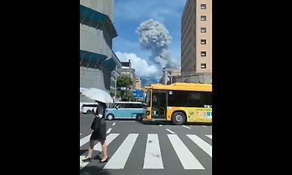 Εξερράγη το ηφαίστειο Sakurajima στην Ιαπωνία – Φόβοι για πυροκλαστικές ροές