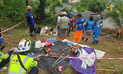 Τραγωδία στο θέρετρο του Πουκέτ στην Ταϊλάνδη: Τουλάχιστον 7 νεκροί από κατολίσθηση σε τουριστική περιοχή