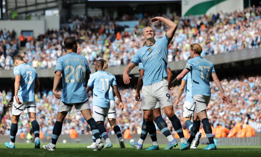 Μάντσεστερ Σίτι-Ίπσουτιτς 4-1: Άνετα το 2/2 με χατ-τρικ Χάαλαντ η Μάντσεστερ Σίτι