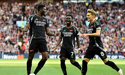 Πέρασε νικηφόρα από την έδρα της Άστον Βίλα για το 2/2 η Άρσεναλ!