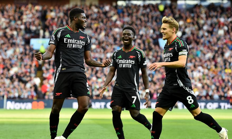 Άστον Βίλα-Άρσεναλ 0-2: Πέρασε νικηφόρα από την έδρα της Άστον Βίλα για το 2/2 η Άρσεναλ