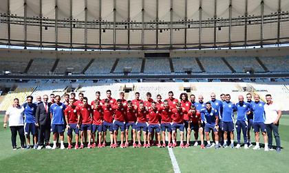 Η ενδεκάδα του Ολυμπιακού στην ιστορική αναμέτρησή του με τη Φλαμένγκο