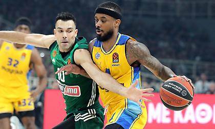 Παναθηναϊκός: Σλούκας και Μπράουν «απογειώνουν» το pick and roll του