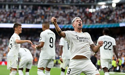 Ζορίστηκε, αλλά «καθάρισε» τη Βαγιαδολίδ με δύο γκολ στα τελευταία λεπτά η Ρεάλ Μαδρίτης