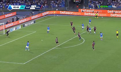 «Άρρωστη» ασίστ από Κβαρατσχέλια, πρώτο φετινό γκολ της Νάπολι από τον Ντι Λορέντζο