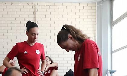 Τα πρώτα φιλικά της ομάδας μπάσκετ γυναικών του Ολυμπιακού