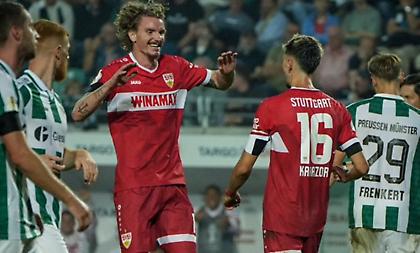 Άνετη πρόκριση με πεντάρα για τη Στουτγκάρδη