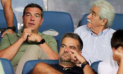 Στο ΟΑΚΑ για το Παναθηναϊκός-Λανς ο Τσίπρας (pics)