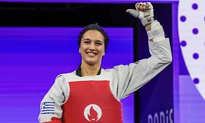 Χάλκινη η τρομερή Παπασταματοπούλου στο τάε κβον ντο!