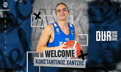Ανακοίνωσε τον 18χρονο Κωνσταντίνο Χαντζή η Καρδίτσα