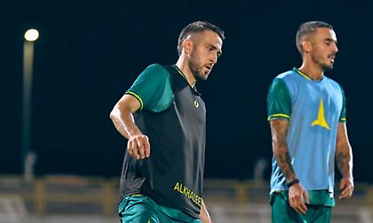 Πρώτη προπόνηση του Φορτούνη με την Αλ Καλίτζ