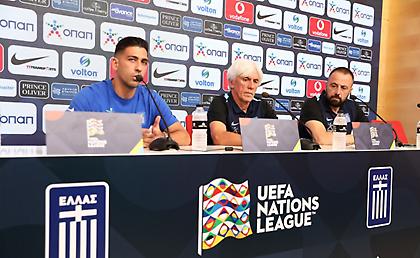 Live Streaming: Η συνέντευξη Τύπου των Γιοβάνοβιτς-Μπακασέτα ενόψει Φινλανδίας