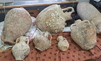 Κρυμμένα αρχαία στο Κερατσίνι: Αμφορείς και κεραμικά εντόπισε και κατέσχεσε το Λιμενικό