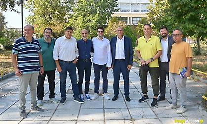 Ο Βαγγέλης Λιόλιος επισκέφτηκε τα ΕΑΚ Μίκρας και Νεάπολης Θεσσαλονίκης και ενημερώθηκε για την πρόοδο των εργασιών