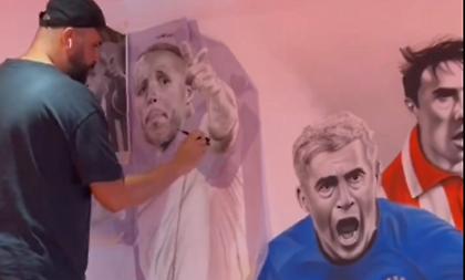 Ελ Αραμπί, Φορτούνης και Βαλμπουενά κοσμούν πλέον τους τοίχους του Καραϊσκάκη