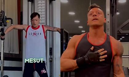 Ξεχάστε τον Οζίλ που ξέρατε: Το viral βίντεο της «μεταμόρφωσής» του προκαλεί σοκ και δέος!