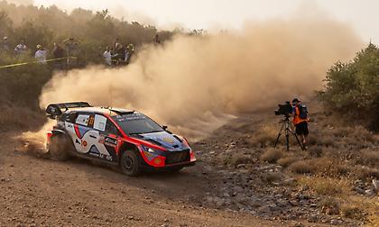 Ράλι Ακρόπολις: Κυρίαρχος ο Τιερί Νεβίλ και αγκαλιάζει τον τίτλο του πρωταθλητή