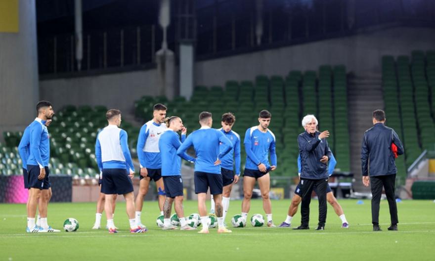Eθνική Ελλάδας: Τα πλάνα του sport-fm.gr από την προπόνηση στο «Aviva Stadium»