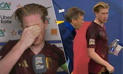 Εκνευρισμένος ο Ντε Μπρόινε: «Άδειασε» συμπαίκτες του και φάνηκε να λέει «σταματάω» από την Εθνική