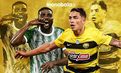 ΑΕΚ: Η απόλυτη σύγκριση Πιερό και Πόνσε με τη βοήθεια των αριθμών (videos)