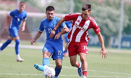 Εθνική Νέων: Φιλική ισοπαλία με την Κ19 του Ολυμπιακού