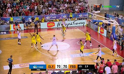 Το νικητήριο buzzer beater τρίποντο του Ντόρσεϊ από τα 8 μέτρα κόντρα στη Φενέρμπαχτσε!