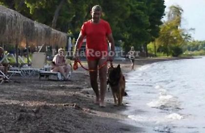 Σκύλος-ναυαγοσώστης έσωσε από πνιγμό λουόμενο στα Καμένα Βούρλα