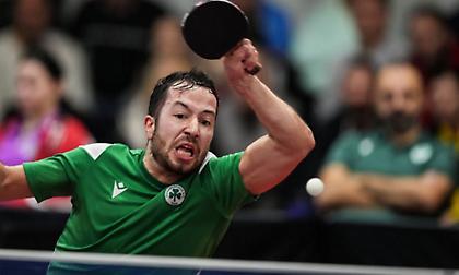 Στη θέση 1 του ελληνικού πίνακα αξιολόγησης πινγκ πονγκ ανέβηκε ο Κ. Κωνσταντινόπουλος