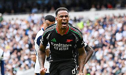 Πήρε το ντέρμπι με Τότεναμ και φωνάζει για τον τίτλο η Άρσεναλ!