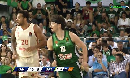 Τα πρώτα καλάθια των Οσμάν και Γιουρτσεβέν με τη φανέλα του Παναθηναϊκού!