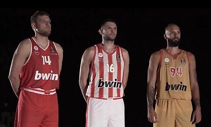 «Για αυτή τη φανέλα θα συνεχίζουμε να παλεύουμε μέχρι τέλους»: Οι νέες εμφανίσεις του μπασκετικού Ολυμπιακού