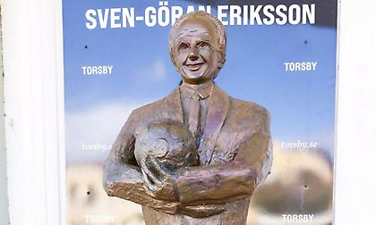 Άγαλμα του Σβεν Γκόραν Ερικσον στην πόλη που μεγάλωσε - Αντικαθιστά το… αποτυχημένο παλιό!