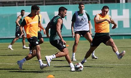 Παναθηναϊκός: Χωρίς προβλήματα η προπόνηση, το βάρος στην τακτική