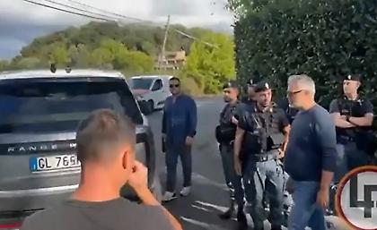 Οπαδοί της Ρόμα στο προπονητικό: Κράξιμο σε Πελεγκρίνι και Κριστάντε... ελέω Ντε Ρόσι!