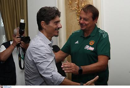 Αταμάν: «Ο Παναθηναϊκός υποστηρίζει την ειρήνη σε όλα τα σπορ, σε όλο τον κόσμο για όλους»