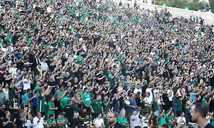 Απίστευτη ατμόσφαιρα από τους οπαδούς του Παναθηναϊκού: Σείστηκε το Καλλιμάρμαρο στο «χόρτο μαγικό»