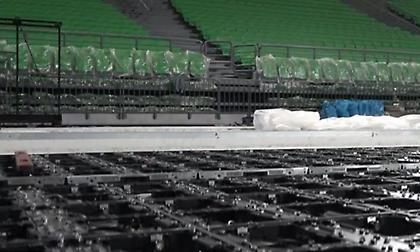 Παναθηναϊκός AKTOR: Πρώτες εικόνες από το εντυπωσιακό glass floor στο καταπράσινο ΟΑΚΑ!