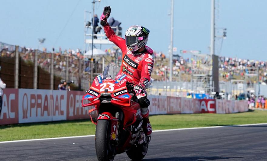 Έκλεψε την πρωτιά από τον Μαρτίν ο Μπαστιανίνι στο Μιζάνο-Καπάρωσε τον τίτλο η Ducati Έκλεψε την πρωτιά από τον Μαρτίν ο Μπαστιανίνι στο Μιζάνο-Καπάρωσε τον τίτλο η Ducati