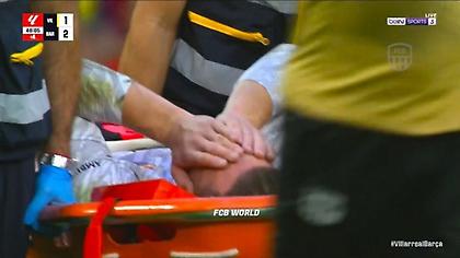 Σοβαρός τραυματισμός για Τερ Στέγκεν, αποχώρησε με φορείο από το Βιγιαρεάλ-Μπαρτσελόνα