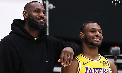 ΛεΜπρον Τζέιμς: «Από τα σπουδαιότερα πράγματα στον κόσμο να μπορείς να δουλεύεις με το παιδί σου»