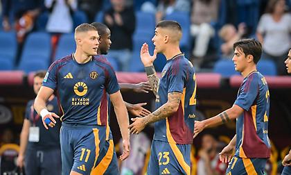 Τριάρα με σόου του Ντόβμπικ και πρώτα χαμόγελα στη Ρόμα