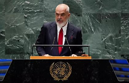 Ο Ράμα ανακοίνωσε στον ΟΗΕ την ίδρυση μουσουλμανικού κράτους μέσα στην Αλβανία, στα πρότυπα του Βατικανού