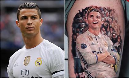 Απίστευτη ακρίβεια στη λεπτομέρεια: Το καλύτερο τατού του Κριστιάνο Ρονάλντο